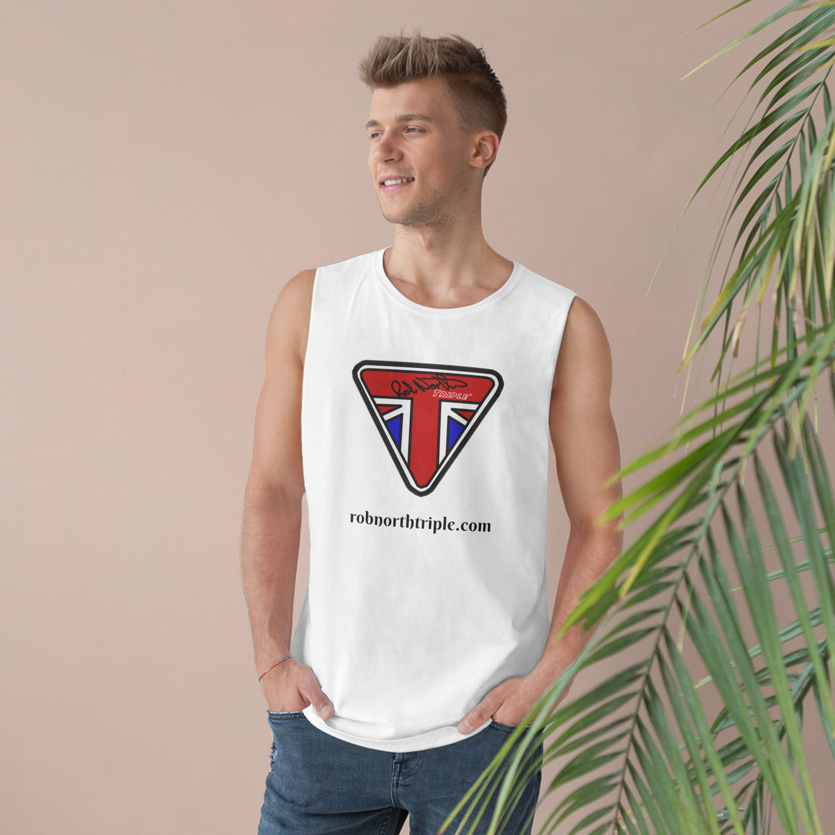 Rob North Triple Unisex Barnard Tank