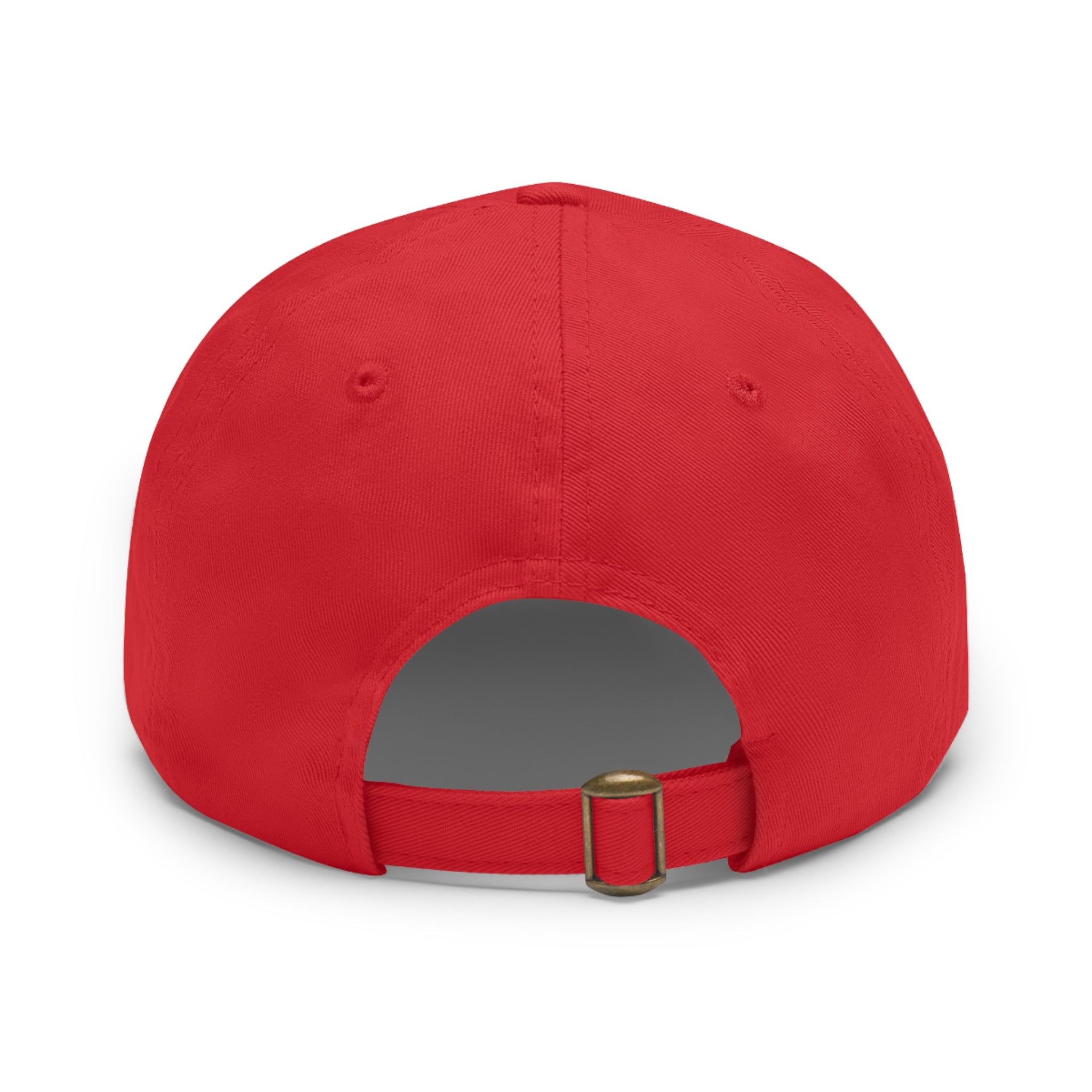 Rob North Triple Dad Hat with Leather Patch (Round)