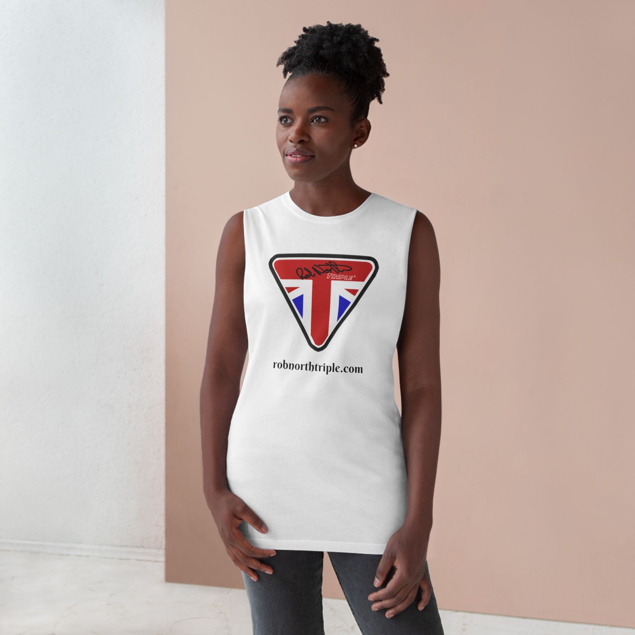 Rob North Triple Unisex Barnard Tank