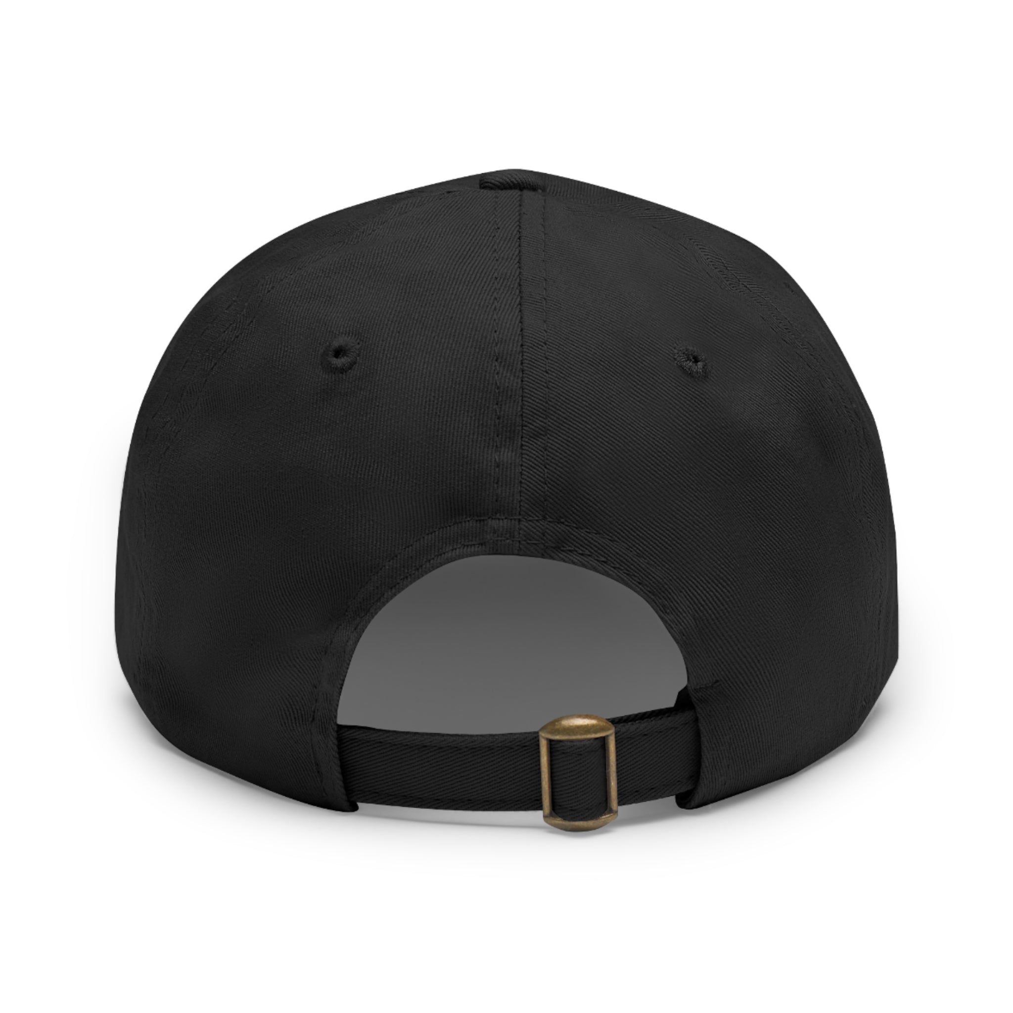 Rob North Triple Dad Hat with Leather Patch (Round)