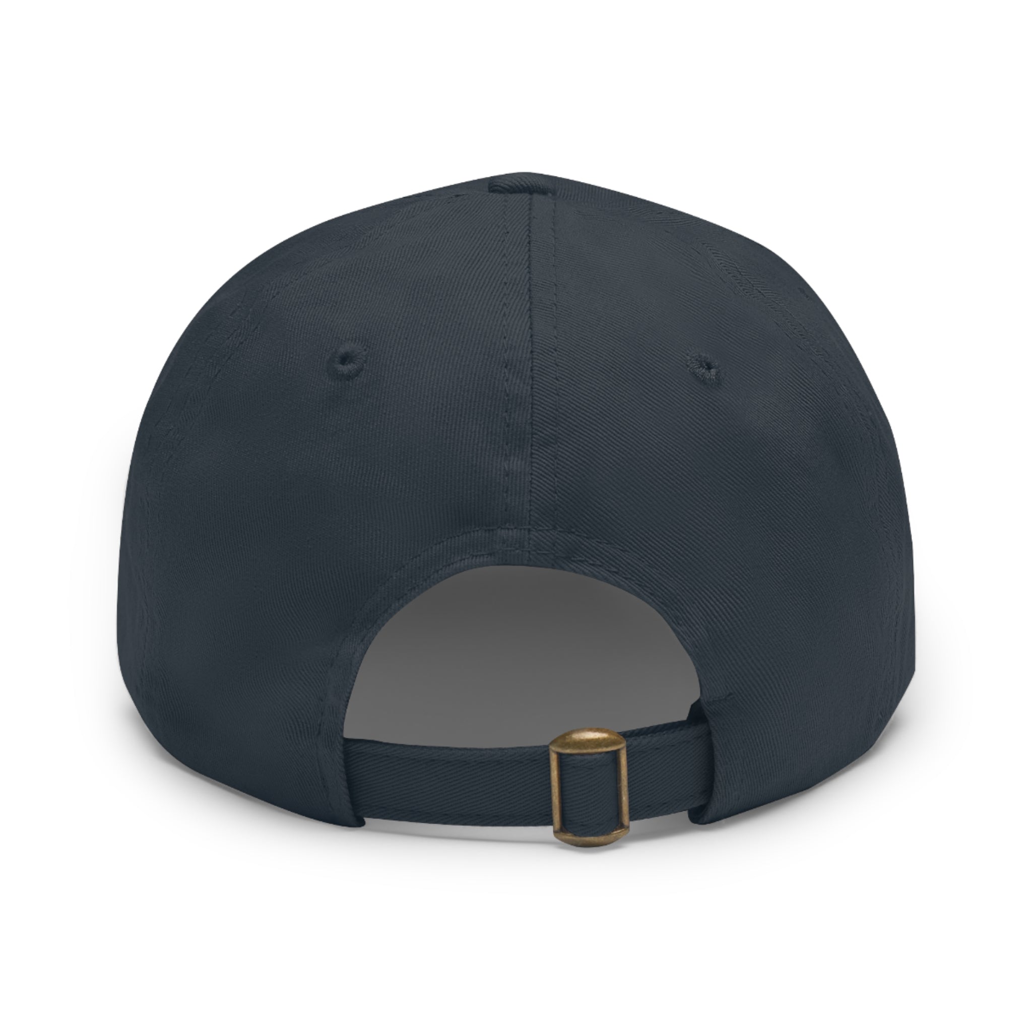 Rob North Triple Dad Hat with Leather Patch (Round)