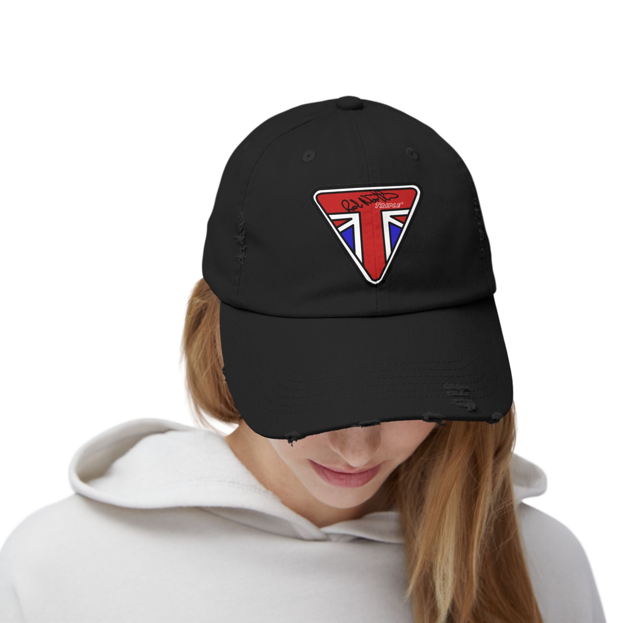 Rob North Unisex Distressed Cap